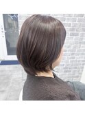 大人ボブ×ショコラグレージュ