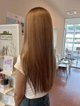 エヌアンドエーコンティ(N&A CONTi) 外国人風◎透明感溢れるミルクティーベージュ/ストレート