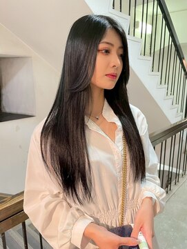 サボ(sabo) 韓国ヘア/顔まわり/デザインカラー/レイヤー/透明感カラー