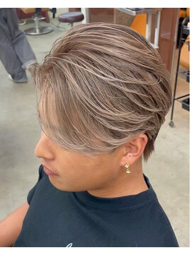 リップス 吉祥寺店 (LIPPS) ミルクティーベージュニュアンスパーマ韓国マッシュグレー