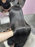 美髪【縮毛矯正】ストレート+前髪カット/新宿/縮毛矯正/髪質改善