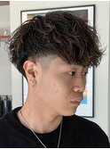前下りマッシュ/シャドウパーマ【¥12500】