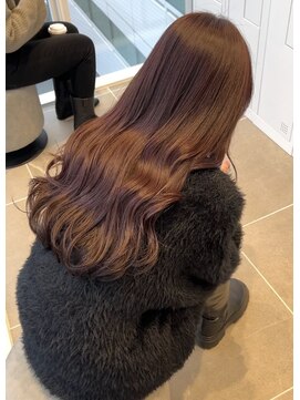 シュガー ヘアアンドネイル 仙台(SUGAR) 【ブリーチなし】チェリーブラウン♪