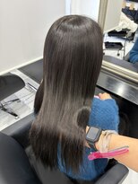 ヘアーデザイン ジェルム(Hair Design germe)&nbsp;黒髪ロングプラチナ毛質 / YUDU