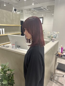 リアン(Lien) 20代30代髪質改善ピンクバイオレットカラー