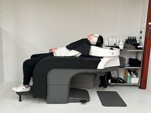 早川理容(hykw/barber)の雰囲気(ゆったりとしたシャンプーブースで至高のヘッドスパを)