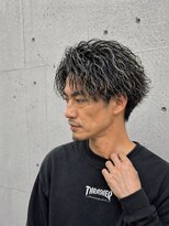 メンズ ラピス(Men's Lapis)&nbsp;大人ツイスパ　白髪ぼかし