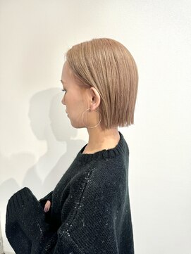 パプスドコワフュール 甲子園口店(Pap's de coiffeur) 西宮美容室/甲子園口美容室/ミルクティーグレージュ