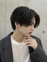 ゼゼ 高知店(zeze)&nbsp;ニュアンスパーマ/センターパート/毛流れ/韓国ヘア