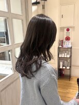 シーループユナイテッドアトリエ(C-LOOP UNITED ATELIER) 大人艶髪レイヤー/ラベンダーブラウン/水素カラー/30代20代