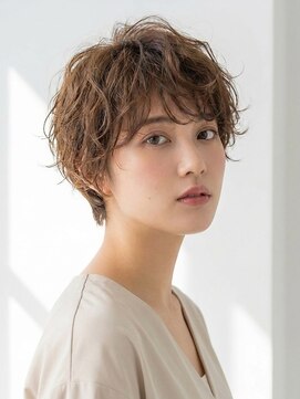 フープ 川越(hoop) ショート×パーマ