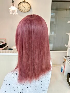 ヘアメイク ルエル(Hair Make Ruelle) カシスピンク