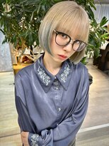 .elice 心斎橋 ダブルカラー/ウルフレイヤーカット【9/1NEWOPEN(予定)】 セミロングアンブレラカラーミニウルフショートウルフ前髪50代