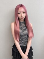エミーバイモアムー(Emmie byMoremuu) 【あいり】ローズピンク×艶ロング