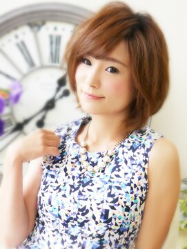 ヘア ジュレ ドゥ(hair jurer deux) 【ヘアジュレドゥ 松田】 ふわ可愛いフェミニンボブ