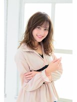 クルール バイ マーブル(COULEUR by Marble)&nbsp;大人かわいい ひし形 イルミナカラーふわミディヘルシーレイヤー