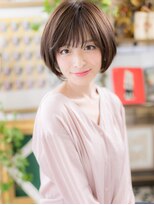 カバーヘア ブリス 戸田公園西口店(COVER HAIR bliss)&nbsp;*bliss戸田公園*好感度大！ツヤ透明感☆小顔前下がりボブa