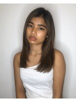 ロンド ルージュ 銀座店(Lond rouge)&nbsp;【金野航希】ひし形ミディアムレイヤー、コントラストハイライト