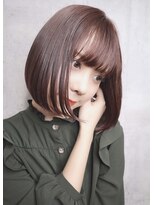 ブリス(VLISS)&nbsp;ナチュラルボブ＿セミウエットシースルー