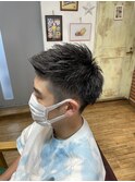 刈り上げショート/ウェットスタイル/ツーブロック/30代40代50代