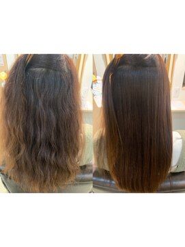 トムヘアーデザイン 楠葉店(TOM HAIR DESIGN) 艶髪/艶髪ストレート/縮毛矯正