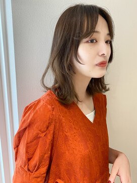 ブロウ ネックス ザ サロン 表参道(VLOW nex the salon) vlow表参道 タンバルモリ 上品ボブ 髪質改善 韓国 長屋