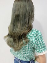 ケーツー心斎橋 クイーンズガーデン バイ ケーツー(K two QUEEN'S GARDEN by K two) 艶髪ピスタチオカラー/ピスタチオグリーン/心斎橋&難波&なんば