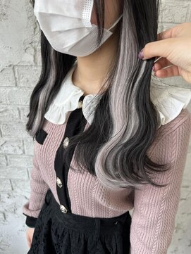 プライズ 池袋西口(prize) シルバーエクステイヤリングカラーインナー学割U24池袋9086