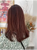 【あおき ひかる】秋カラー 深みあるピンクブラウン