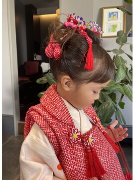 ヘアーメイク リーティ ウメガオカ(HAIR MAKE REATY UMEGAOKA) ３歳児日本髪