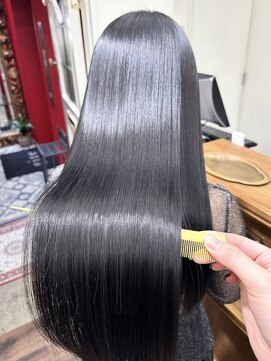 ジーテ(gite) ブルーブラック×ピチキュアトリートメント/横浜/横浜綱島