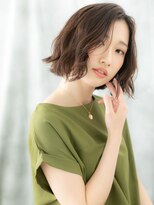 ドクターズサロン LAB 小山店&nbsp;かきあげ前髪ヘルシースタイル大人ボブi小山20代30代40代