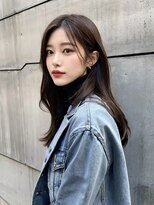 ワタトリ(waTatori)&nbsp;髪質改善韓国風レイヤーカット/オリーブグレー/ココアベージュ