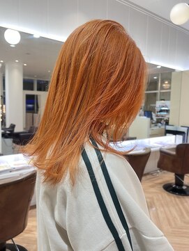 コワファースト  させぼ五番街店(COIFF1RST) ビビットオレンジカラー★