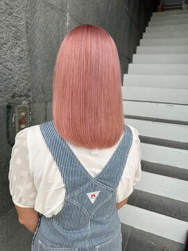 ヘアーメイクビロー タカマツ(Hair Make Billow takamatsu) ピンクベージュ