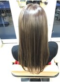 髪質改善カラーでカラーしながらまとまる髪に
