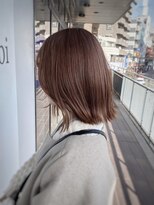 ヘアメイク コモレビ(hairmake komorebi) 【山本智文】ミルクティーベージュ