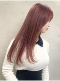 10代20代30代ダスティーピンクくすみカラー【上野】