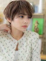 カバーヘア ブリス 大宮西口(COVER HAIR bliss)&nbsp;透明感オリーブグレージュ小顔ウルフカットh3大宮20代30代40代
