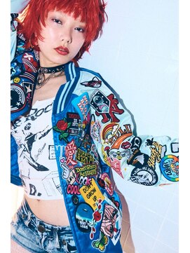 ラック 表参道(LUCK) パンクショート/ハイトーン/レイヤーカット/表参道/原宿/20代