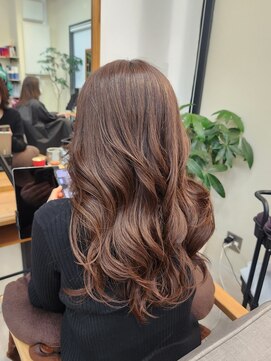 バッカ 横浜桜木町店(BACCA) イノアカラー　艶髪　モカベージュ　ヘッドスパ