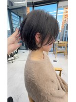 ビューナゴヤ 名駅(VIEW NAGOYA)&nbsp;イメチェン/美髪/ワイドバング/ブルーブラック/ショート