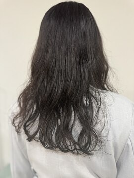 ミドル(MIDDLE) パーマ/コテ巻き風パーマ