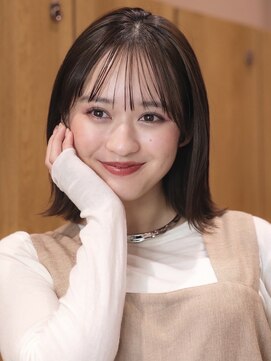 ガーデンヨコハマエスト(GARDEN YOKOHAMA est) 外ハネボブ　イメチェン　美髪　ワイドバング　レイヤー　ボブ