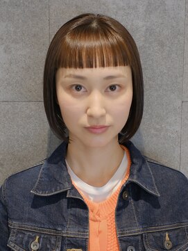 ピークアブー 原宿ハラカド(PEEK-A-BOO) 前下がりボブ大人３０代４０代ラインモード前髪ぱっつん
