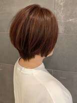 カミソメヤイロドリ(髪染やIRO-D-ORI)&nbsp;ツヤ髪 ブラウンベージュ 髪質改善トリートメント ヘッドスパ