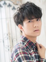 モッズヘアメン 札幌月寒店(mod's hair men)&nbsp;20代30代学生ブラック爽やか刈り上げマッシュパーマp札幌月寒