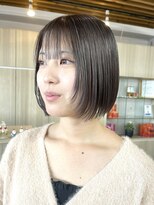 ラヴィエール(LAVIERE by R-EVOLUT)&nbsp;レイヤーボブ/レイヤー/ナチュラルボブ/グレージュ【柏・柏駅】