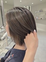 キーン 立川店(keen)&nbsp;【keen×miho 】　ハイライト入れ放題　オリーブベージュ