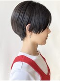 【morio原宿】黒髪ショート前髪あり